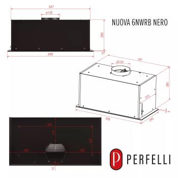 ВИТЯЖКА PERFELLI NUOVA 6NWRB NERO зображення 20